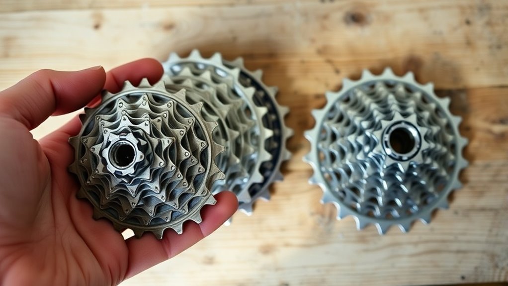 choose cassette for terrain