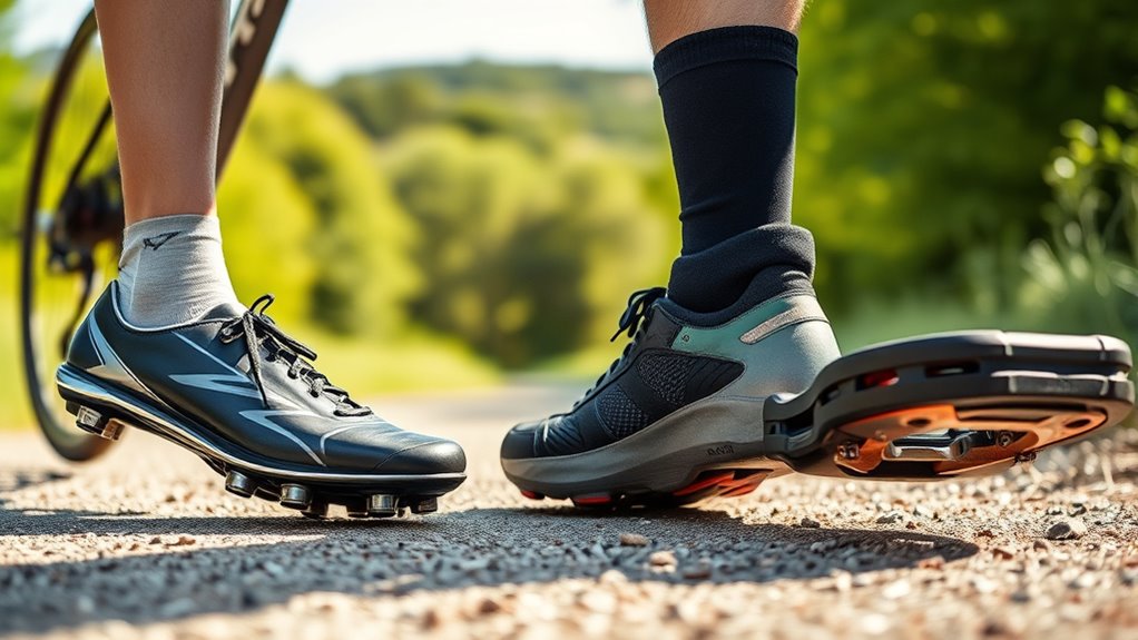 choose pedals based on riding style