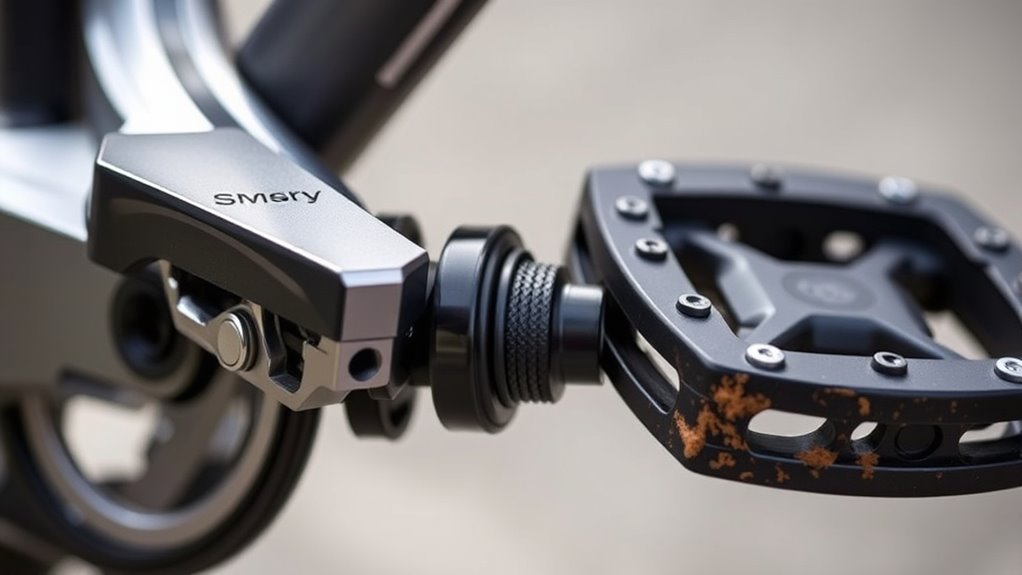 choosing clipless or flat pedals