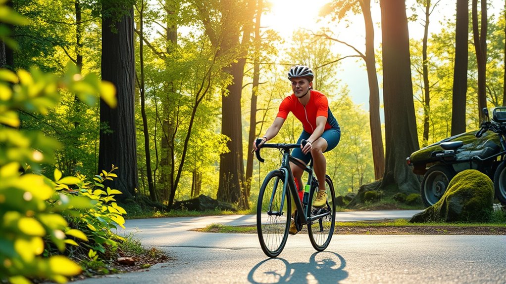 consistent planned cycling routine