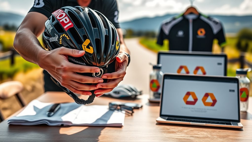 create consistent branding identity