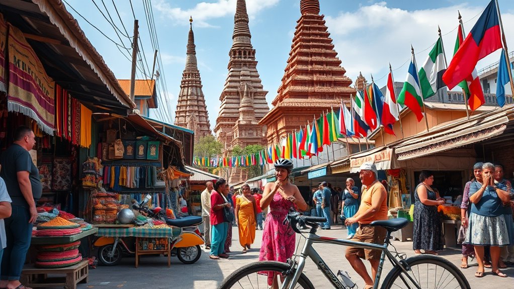 cultural exchange through cycling