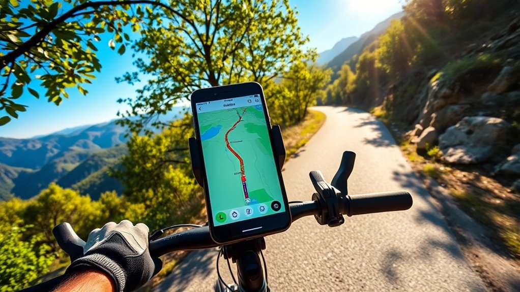 cycle with gps guidance