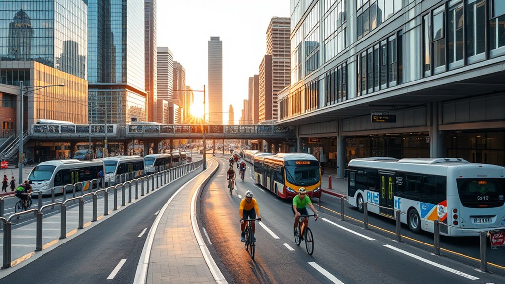 cycling and transit integration