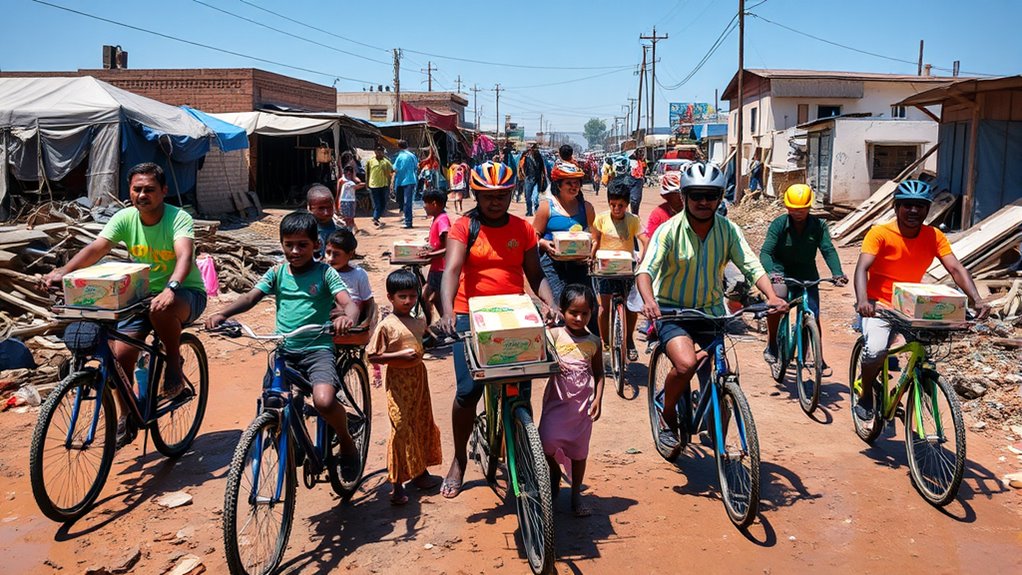 cycling boosts community resilience