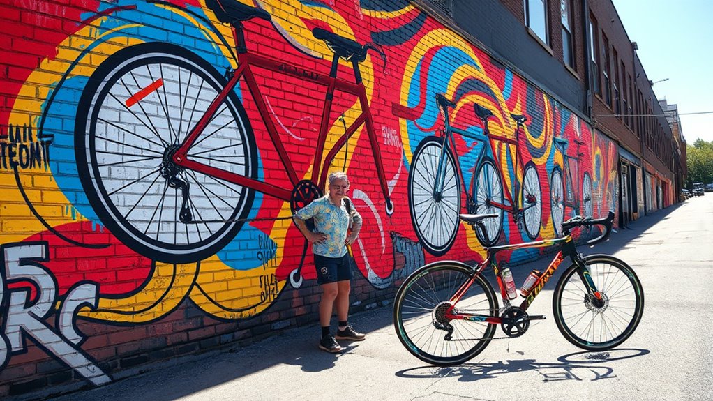 cycling culture street art