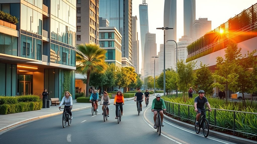 cycling enhances urban sustainability
