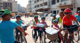 cycling for disaster relief