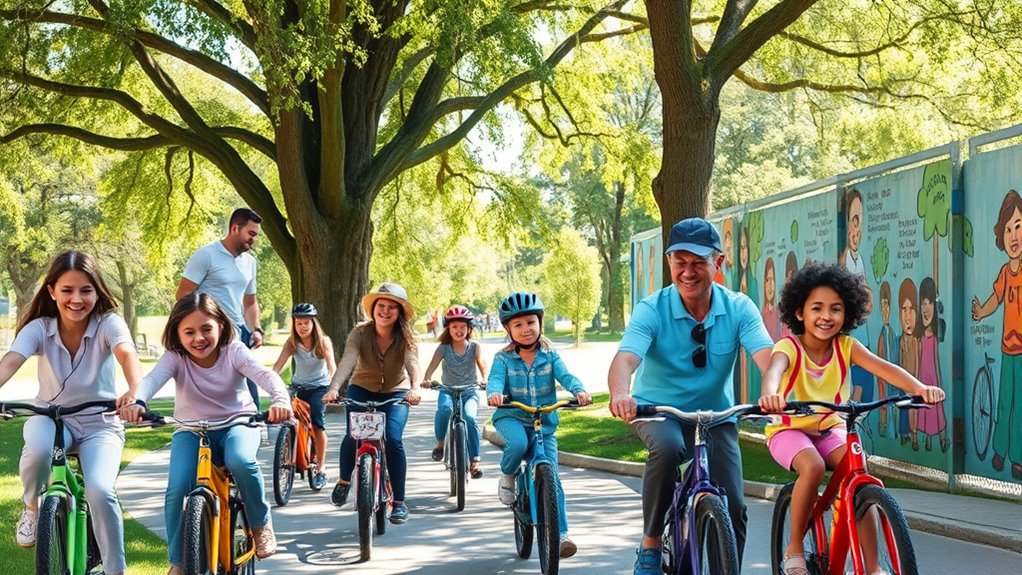 cycling fosters community connections