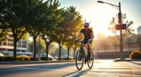 cycling reduces environmental harm