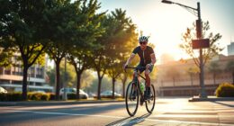 cycling reduces environmental harm