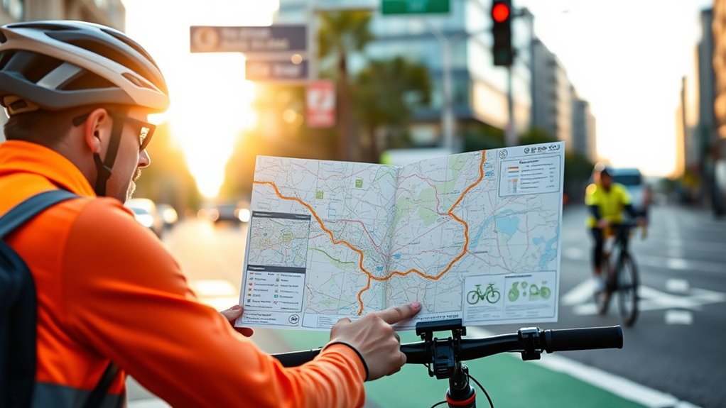 cycling route safety planning