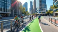 cycling shapes city infrastructure