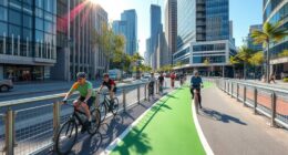 cycling shapes city infrastructure