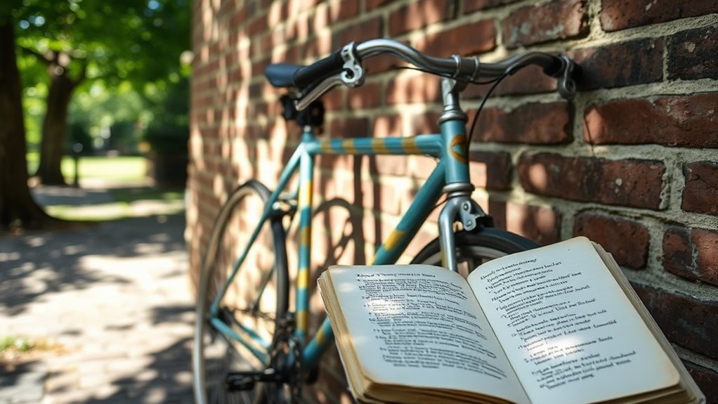 cycling symbolizes freedom adventure and skill
