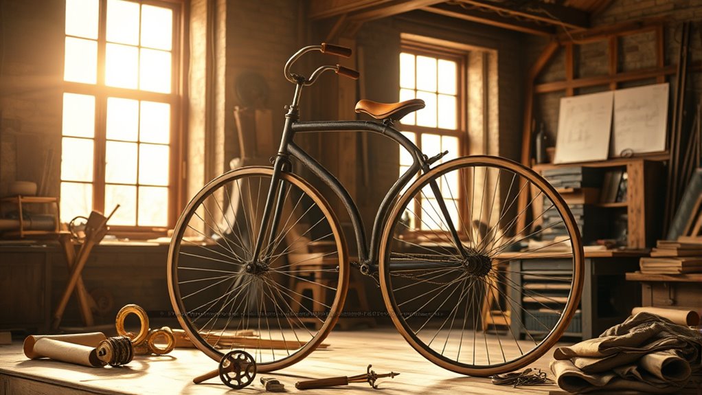 early bicycle innovation and design