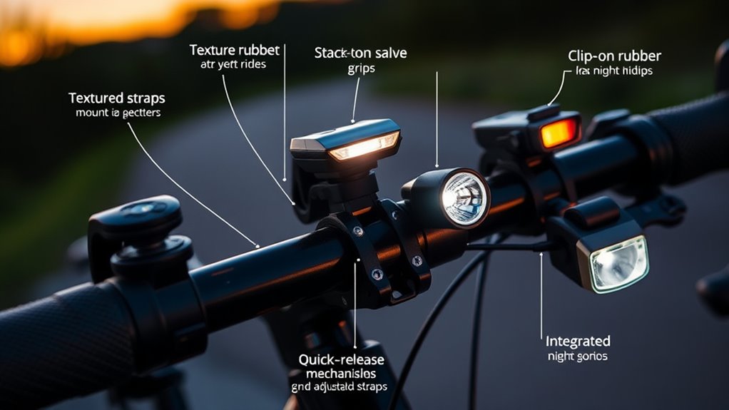 easy and durable mounting