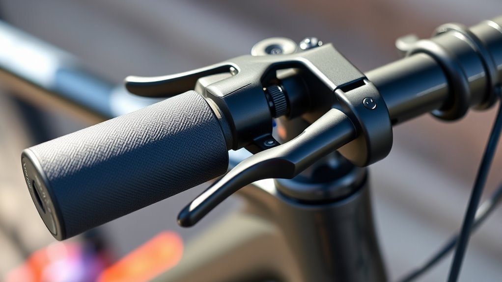 ergonomic brake lever design