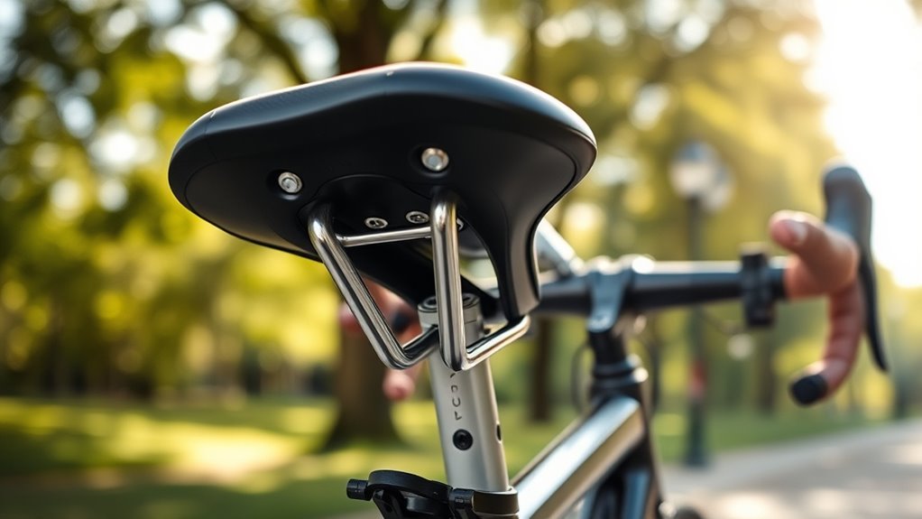 ergonomic comfort enhances ride