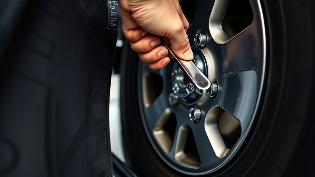 evenly tighten lug nuts