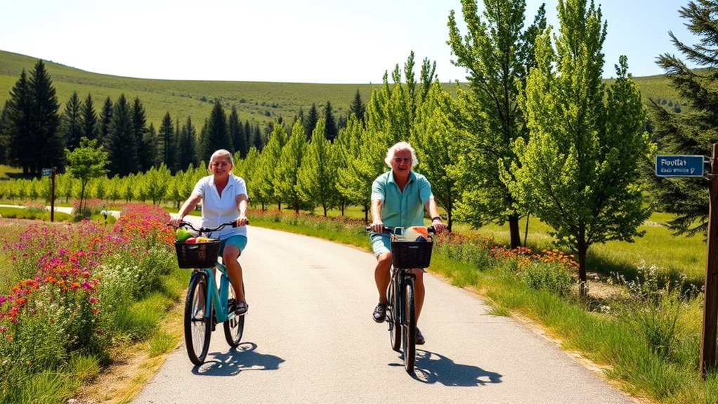 explore local cycling trails