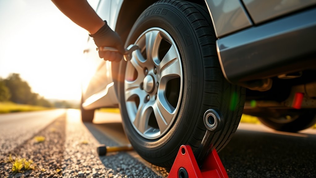 final safety and tire checks
