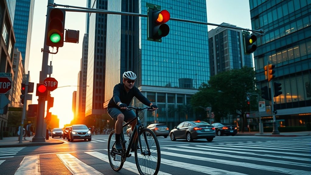 follow traffic signals strictly