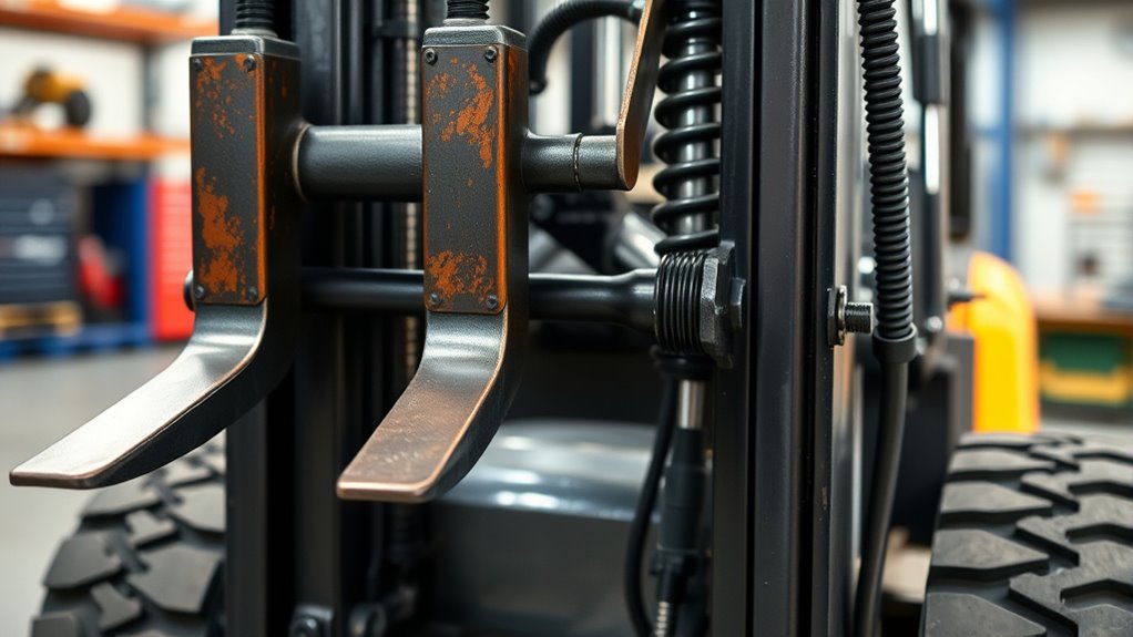fork inspection and adjustment