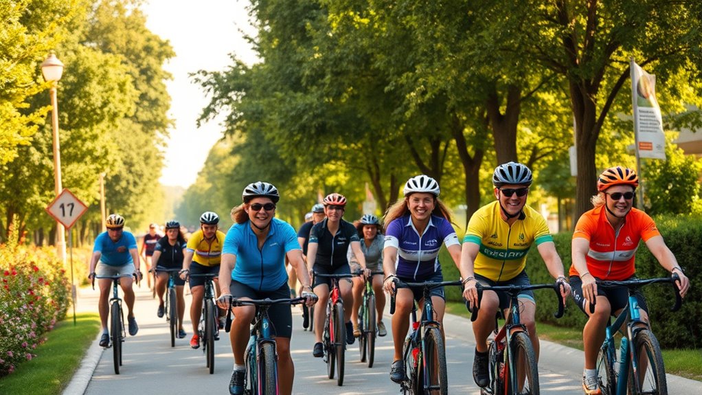 inclusive cycling community building