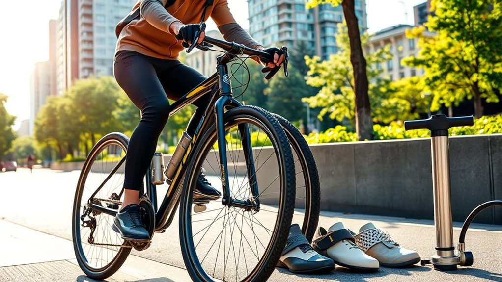 invest in durable cycling equipment