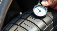 maintain proper tire inflation