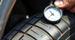 maintain proper tire inflation