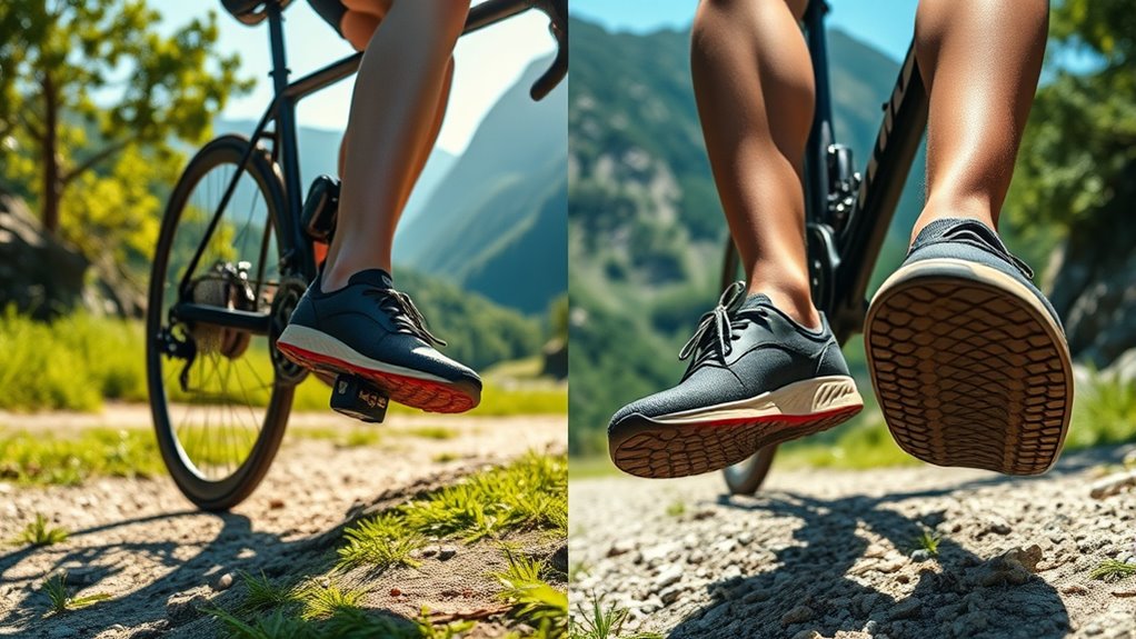 pedal efficiency and control