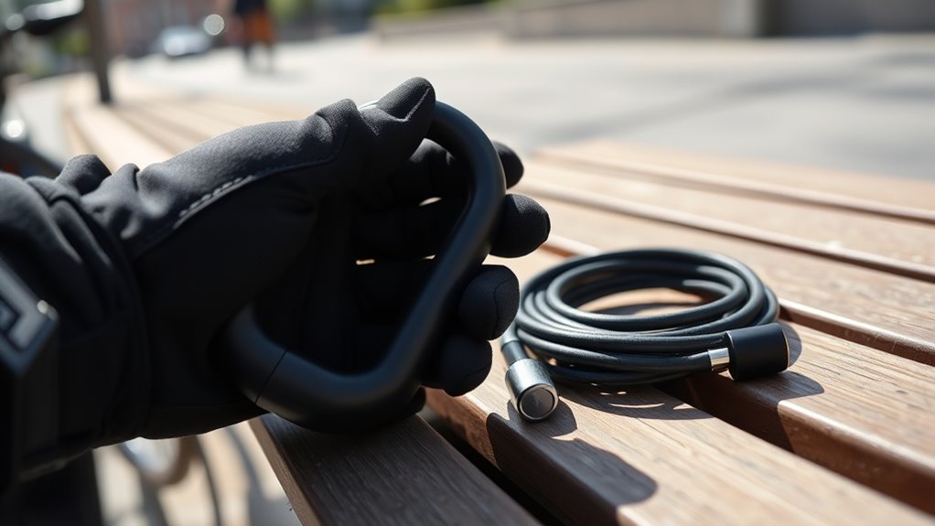 portable secure bike locks