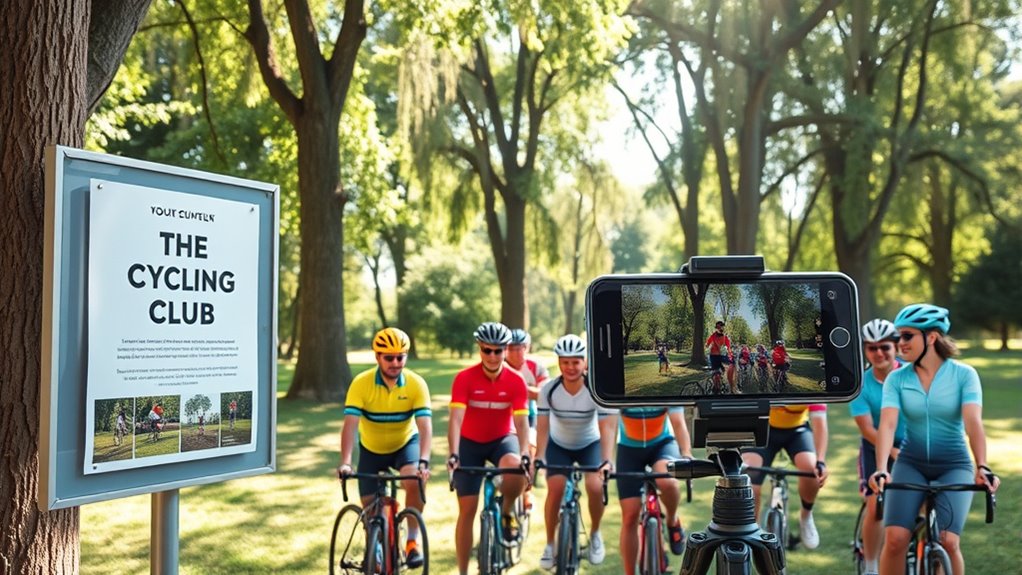 promote locally and digitally