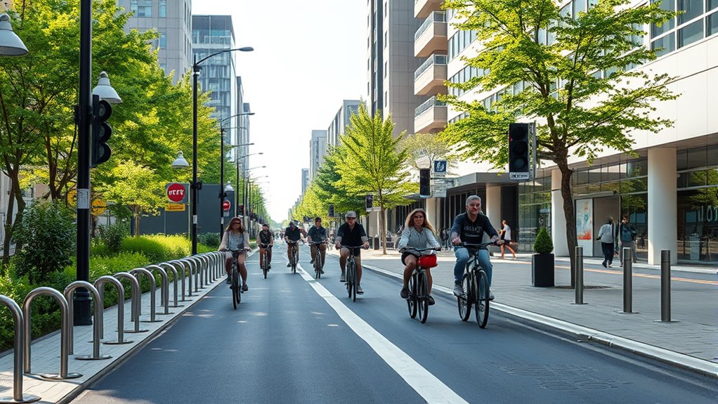 safe accessible cycling infrastructure