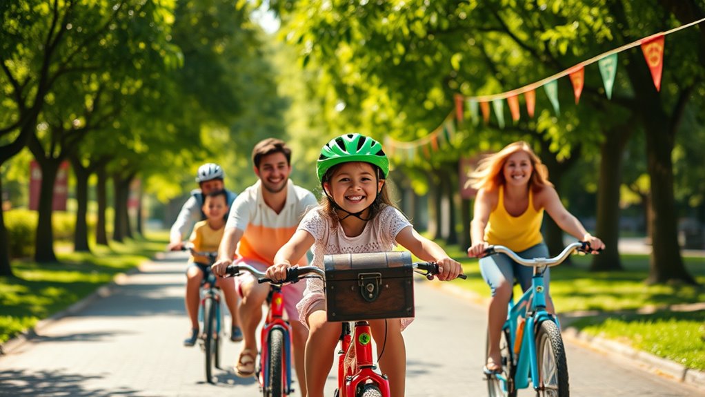 safe fun cycling adventure