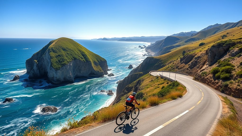 scenic coastal biking routes