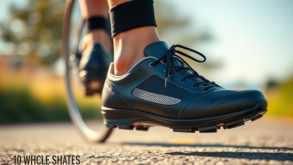 seasonal cycling shoe features
