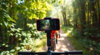 sharing cycling adventures online