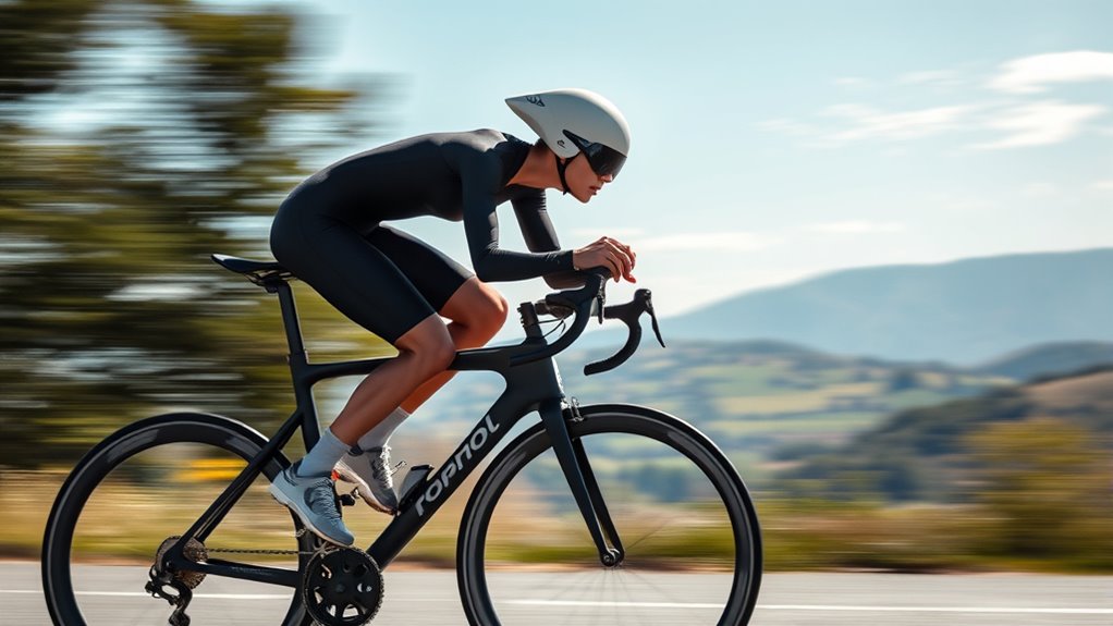 smooth aerodynamic cycling strategy