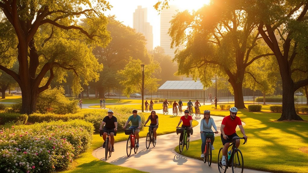 support bike friendly community initiatives