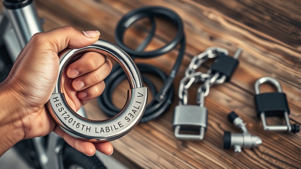 types of bicycle locks