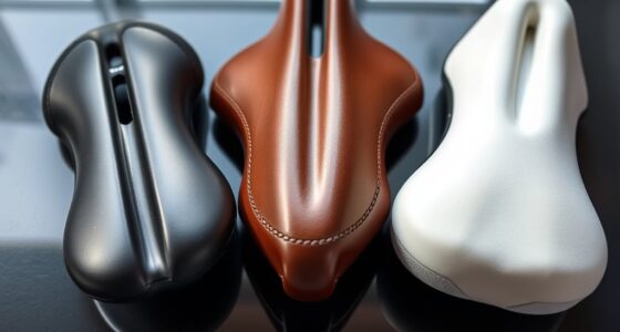 types of bicycle saddles