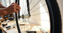 wheel truing at home
