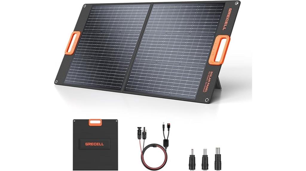 100w portable solar panel