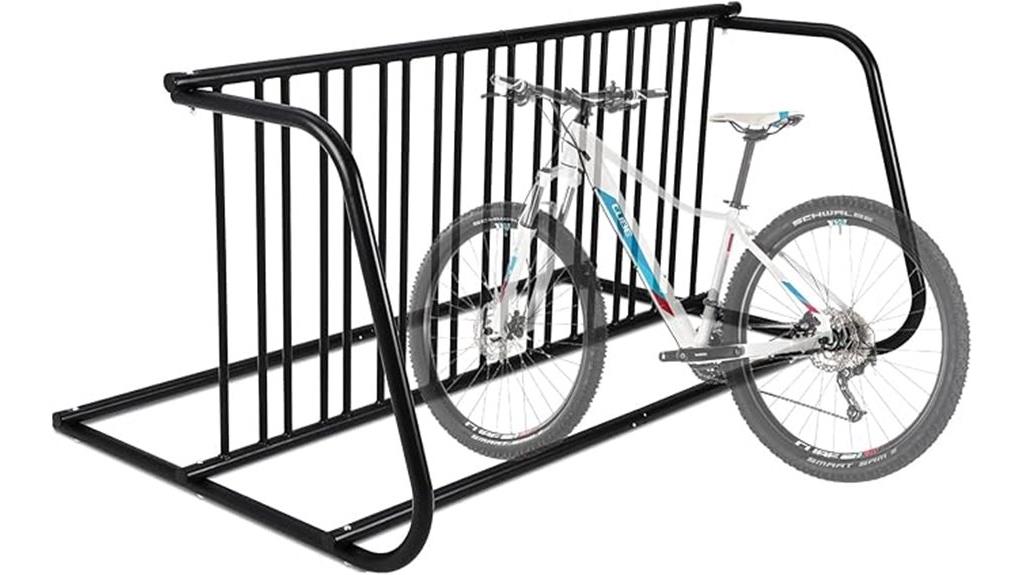 10 bike commercial rack