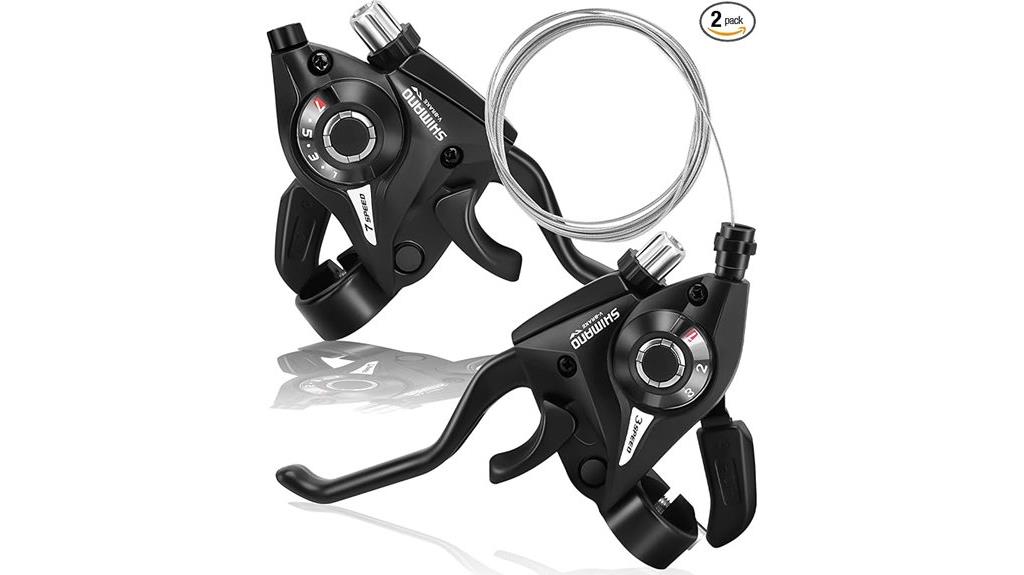21 speed bike shifter set