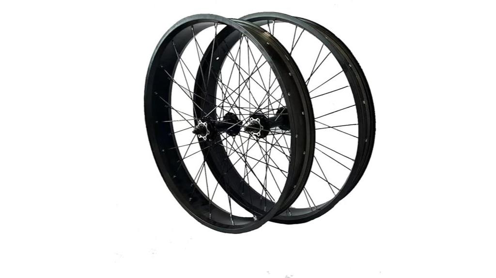 26 inch fat tire wheels