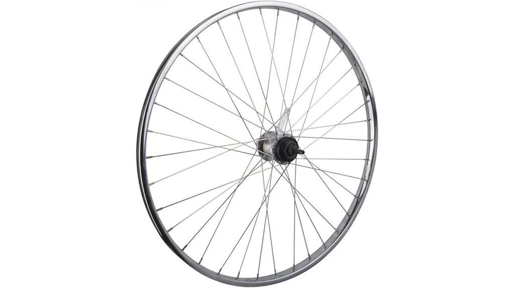 26 inch touring rear wheel